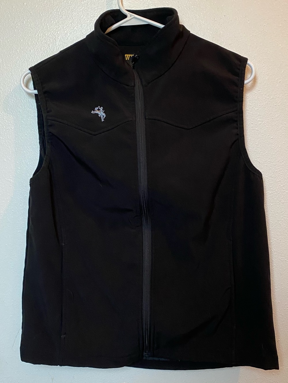 Wyoming Traders Men's Morgan Softshell Western Vest - Black, Size Small